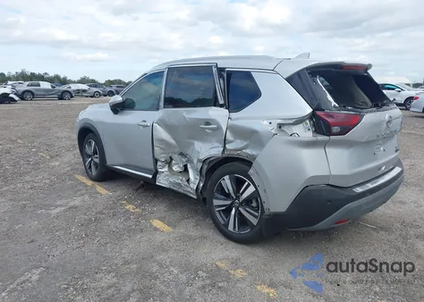 2021 Nissan Rogue Sl Fwd из США, поврежденный, VIN 5N1AT3CAXMC758137